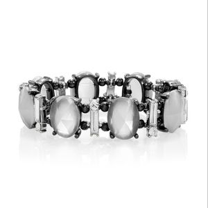 WHBM Cat-Eye Crystal Stretch Bracelet